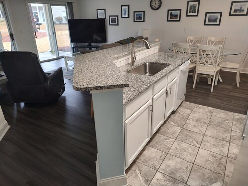 Extra large first floor condo with indoor & outdoor pools, close to the beach.