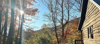 Treetop is a private and tranquil cabin retreat minutes from Cataloochee