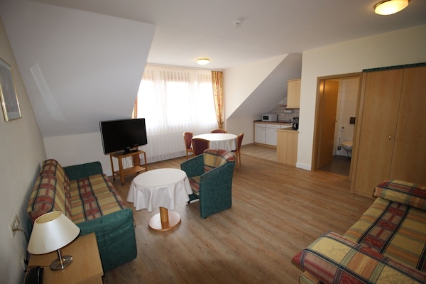 Appartement 1 mit Boxspringbett-Appartement 1