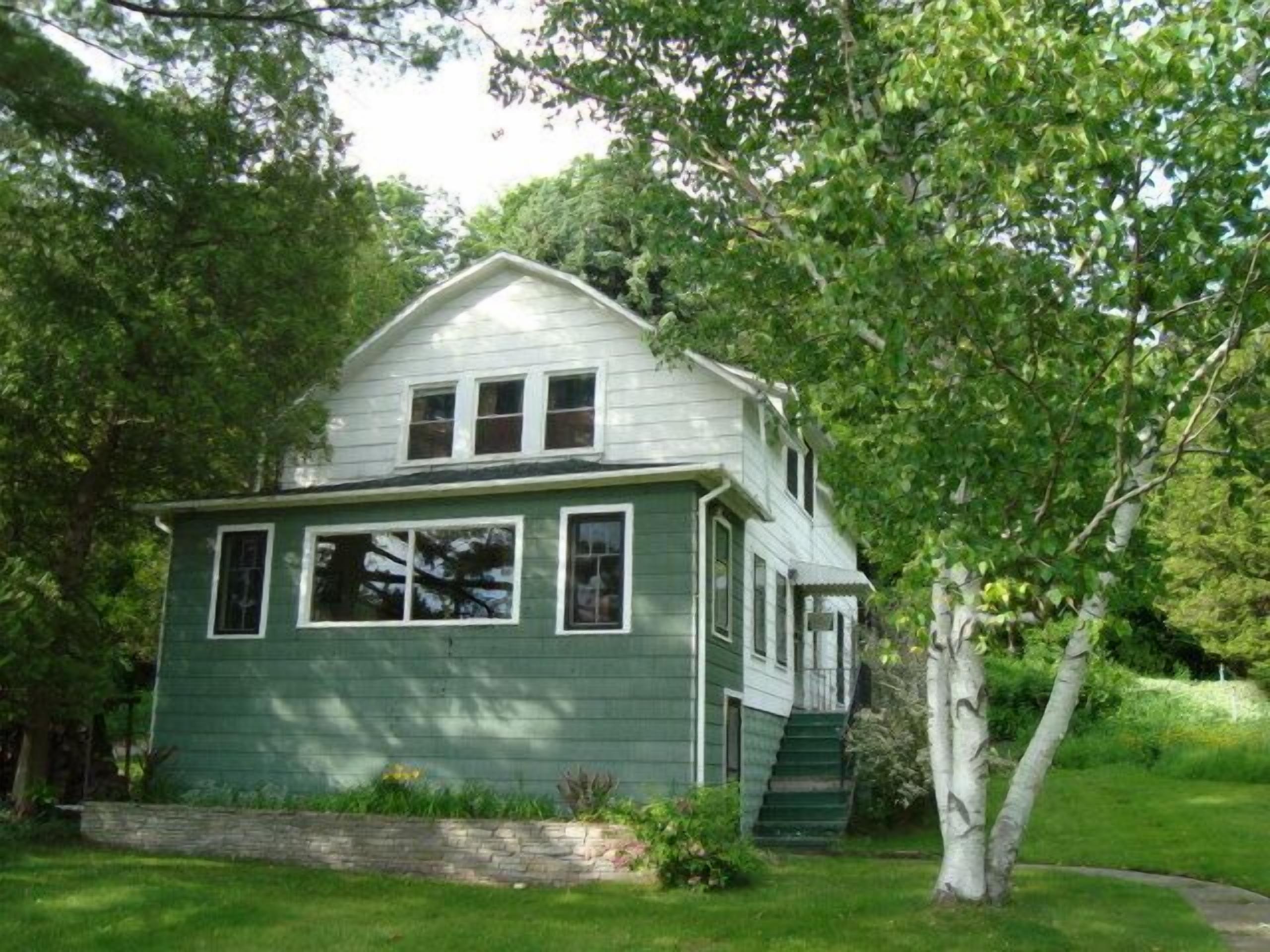 2 story home across from beautiful Portage Lake.