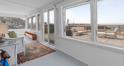 Ferienhaus direkt am Meer mit Kamin