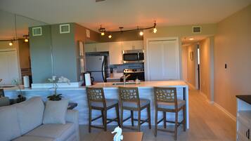 Smart TV, DVD player, books