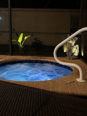 Baignoire à remous extérieure