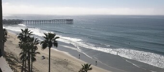 San Diego Beachfront/Oceanfront: 180 degree oceanfront view! 