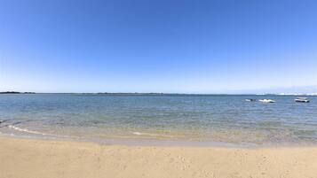 On the beach
