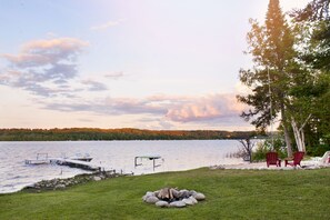 Property grounds - Lake Leelanau Waterfront With Dock and Panoramic Views. Close to Everything! (Lake Leelanau)