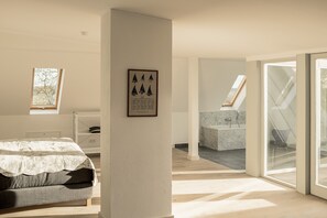 1 bedroom, travel cot, free WiFi, bed sheets - Apartment Gut Üselitz on Rügen - DG left (Poseritz)