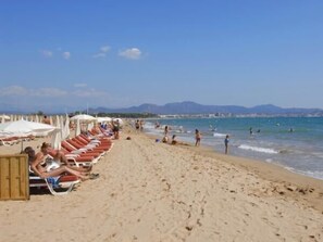 بالقرب من الشاطئ