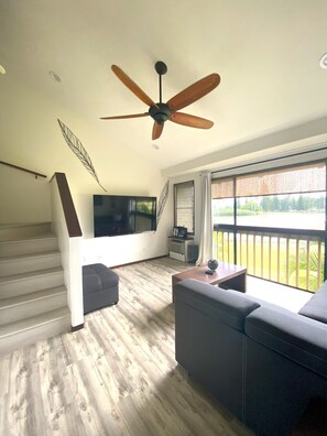 Smart-TV, Bücher, Musikbibliothek, Videothek