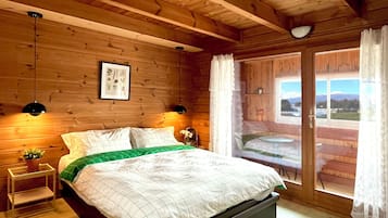 豪華小屋 | 2 間睡房、免費 Wi-Fi、床單