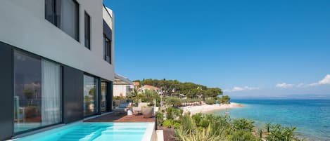 Piscine chauffée