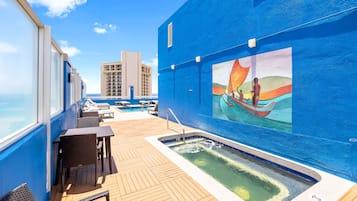 Una piscina climatizada