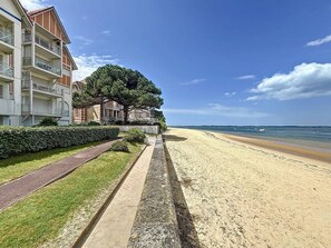 On the beach