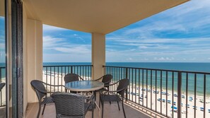 Outdoor dining - 2BR @ Phoenix III Condo (Orange Beach)