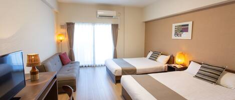 Arbejdsområde til bærbare computere, mørklægningsgardiner, gratis Wi-Fi