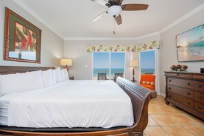 3 bedrooms, iron/ironing board, free WiFi, bed sheets - WEEKLY STAYS! Admiral's Quarters ~3BR 3BA!~ Beach Front! (Orange Beach)