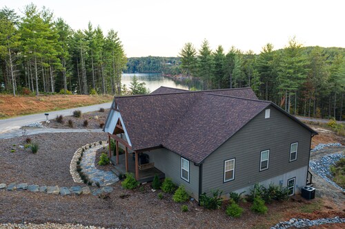 Lake James Waterfront with Dock, Pool, Kayaks and Paddle Boards!