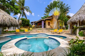 Pool - Mexican Style Villa with Private Pool - Free Utilities (Ponton)