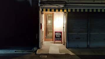 Front of property – evening/night
