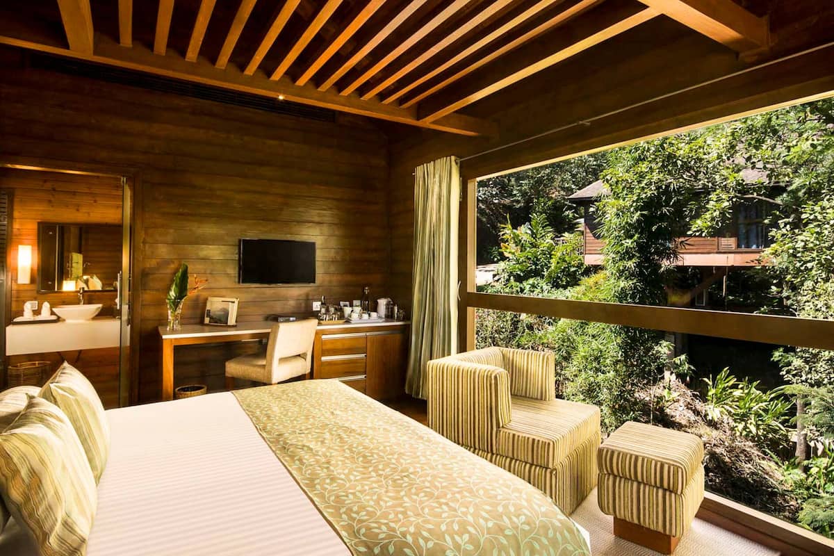 Eden Lotus Cottage | 1 quarto, roupas de cama premium, frigobar, cofres nos quartos