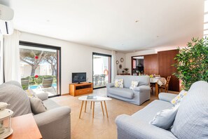 Televisie en een dvd-speler