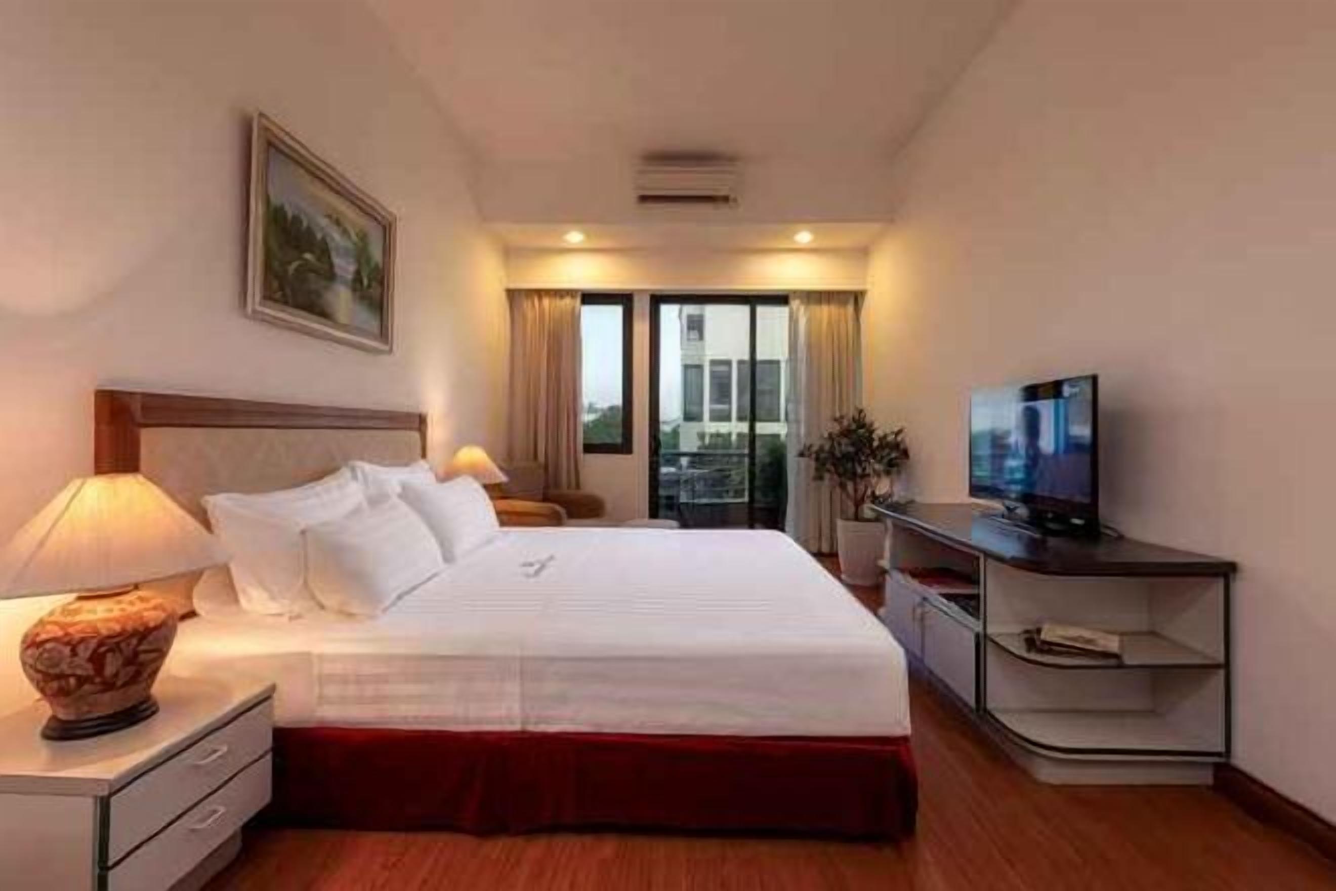 In-room safe, desk, blackout curtains, iron/ironing board