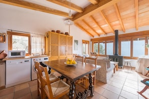 Dining - S'OLIVARET (FORNALUTX) - Chalet for 4 people in Fornalutx. Free WiFi (Fornalutx)