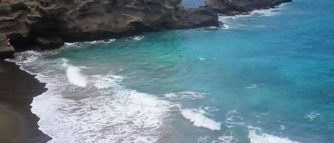 Sun loungers, beach towels