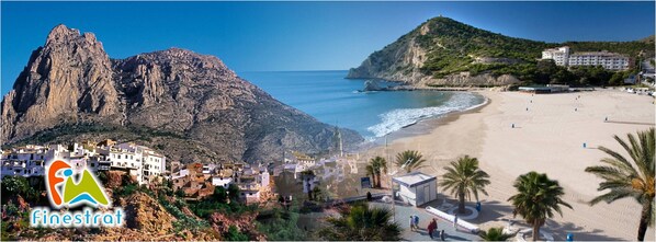 Beach nearby