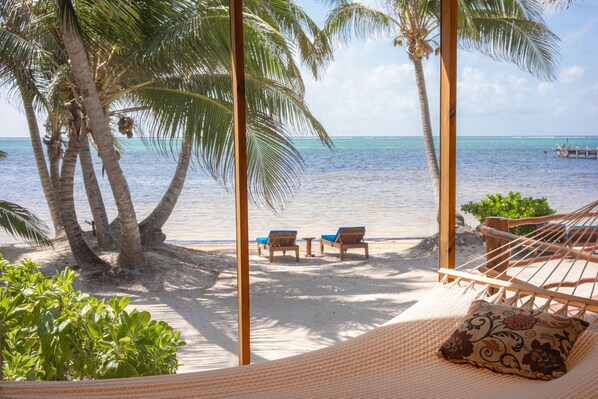 Am Strand, Strandtücher