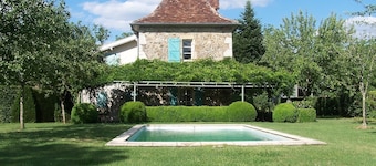18th C House, Own Pool, Mountain, River Views, peaceful and private.