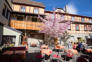 Terrace/patio - Hotel-Gasthof Goldener Greifen (Rothenburg ob der Tauber)