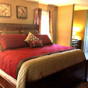 3 soverom, strykejern/-brett, wi-fi og sengetøy