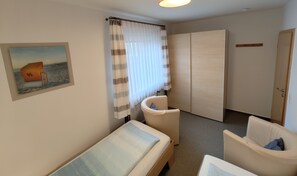2 camere, culla da viaggio, Wi-Fi, lenzuola
