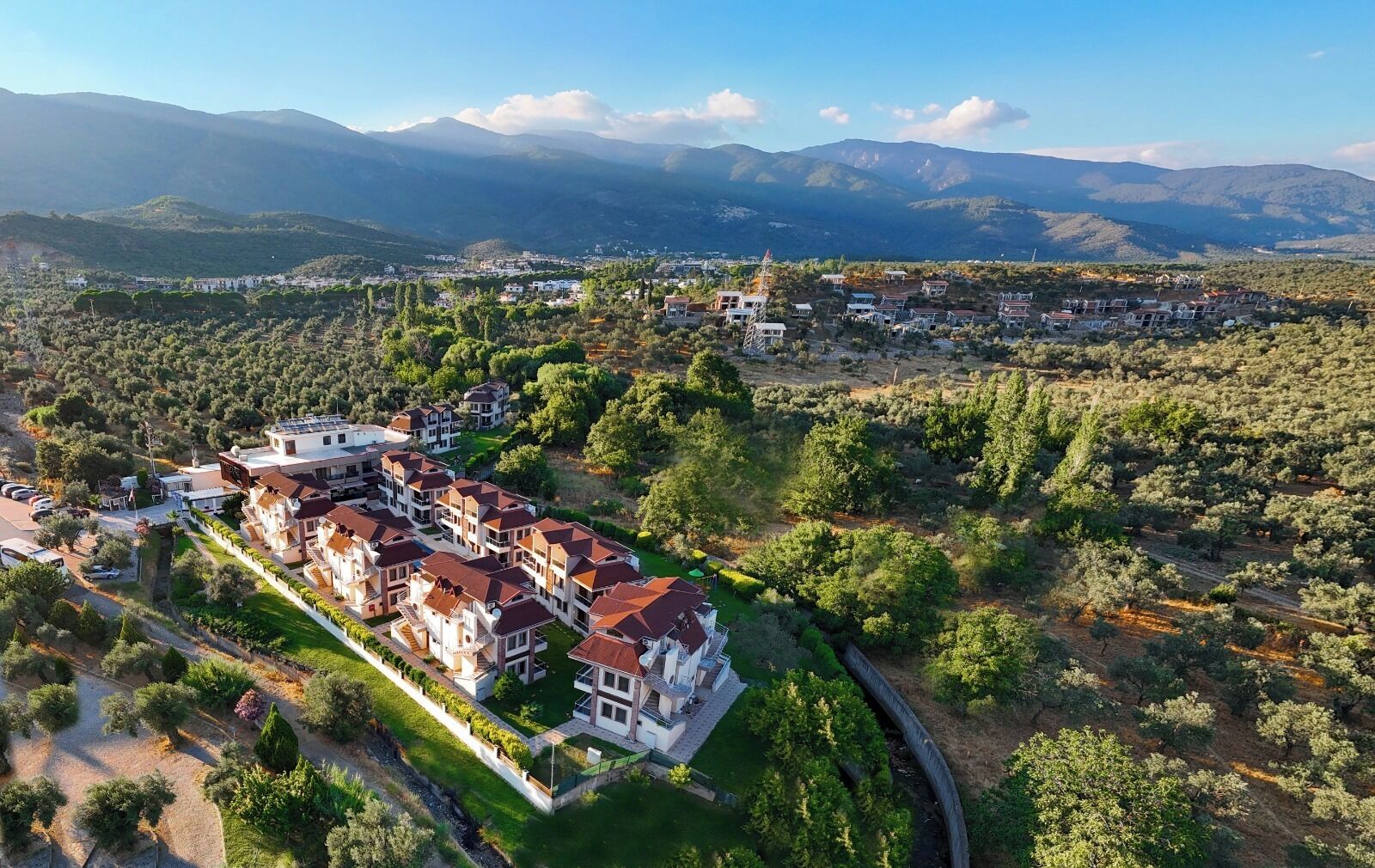 Voorkant van accommodatie