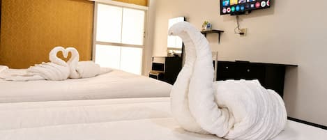 Superior Suite, Garden View | Premium bedding, desk, rollaway beds, free WiFi