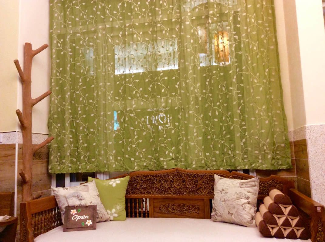 Sitteområde i lobbyen