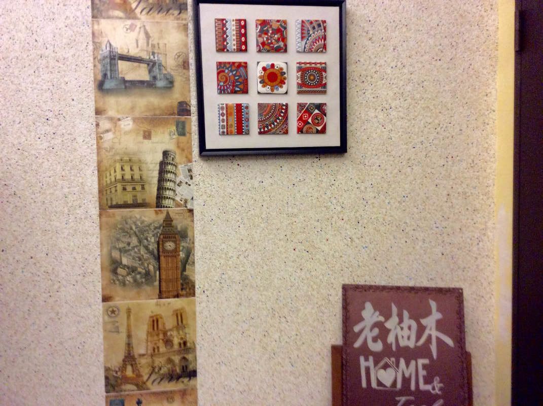 Blick von der Unterkunft