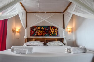 Deluxe Double Room, Balcony, Sea View | 1 bedroom, minibar, in-room safe, free WiFi