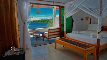 Deluxe Double Room, Balcony, Sea View | View from room