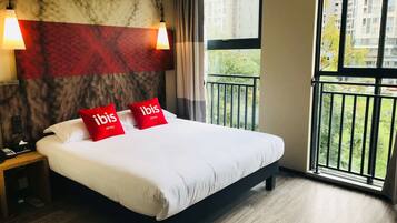 Superior Double Room | Down duvets, blackout curtains, soundproofing, free wired Internet