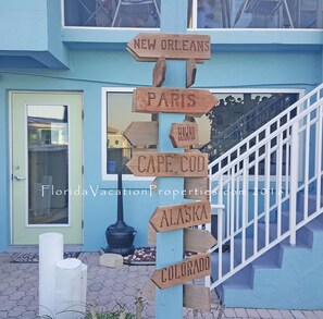 Explore the world from our doorstep, with directions to New Orleans, Paris, Hawaii, Cape Cod, Alaska, and Colorado.
