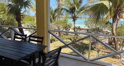 Ground-floor 2BR beach apartment ,Coco Bay, Green Turtle Cay
