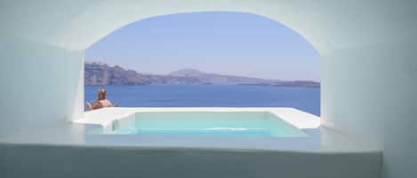 Gateway Sophia with Caldera Oia View | Terrazza/patio