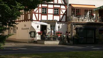 Overnatningsstedets facade