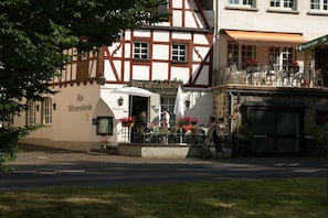 Majoituspaikan julkisivu