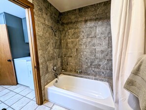 Shower, jetted tub, hair dryer, towels - Aspens-Beautiful mountain condo in great location! (Moose Wilson Road)