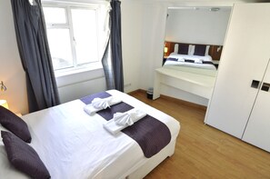Apartment, 2 Bedrooms | Premium bedding, in-room safe, desk, iron/ironing board - Kensington Hotel Apartments (London)