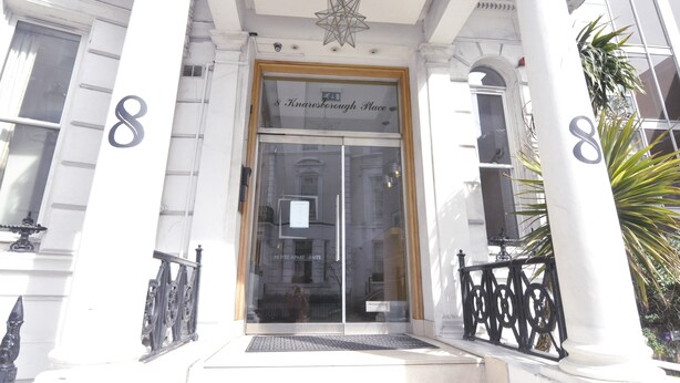 Entrée de l’hébergement