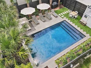 Beheizter Pool